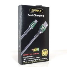 کابل شارژ فست میکرو EPIMAX EC-45 |طول کابل 100cm