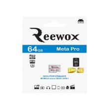 کارت حافظه‌ microSDXC ریوکس کلاس 10 استاندارد U3 مدل Meta Pro ظرفیت 64 گیگابایت