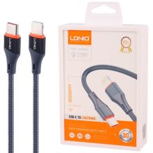 کابل تبدیل USB-C به لایتنینگ الدینیو مدل LC631i طول 1 متر