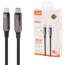 کابل دو سر تایپ سی LDNIO مدل LC921C ویژگی 240 وات