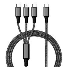 کابل شارژ سه سر الدینیو LDNIO 3 in 1 Charging cable | LC94c