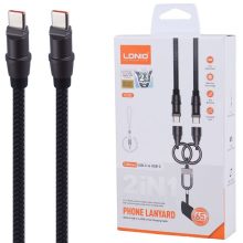 کابل 65 وات Type C به Type C الدینیو مدل Lc22c